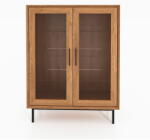 The Beds Natúr színű tölgyfa tálalószekrény 97x125 cm Abies - The Beds