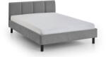 meise.möbel Szürke kárpitozott egyszemélyes ágy ágyrács nélkül 120x200 cm Joker - Meise Möbel