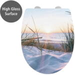 WENKO WC-ülőke automatikus záródással 36, 5 x 45 cm Baltic - Wenko