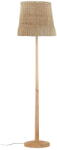 Bloomingville Natúr színű állólámpa rattan búrával (magasság 160 cm) Kakasi - Bloomingville