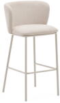 Kave Home Bézs bárszék (ülésmagasság 75 cm) Ciselia - Kave Home