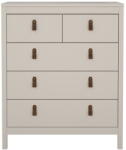 Tvilum Szürkésbézs komód 82x99x38 cm Madrid - Tvilum