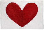 Rex London Piros-fehér fürdőszobai kilépő 50x80 cm Heart - Rex London