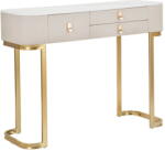 Mauro Ferretti Bézs-aranyszínű konzolasztal 40x100 cm Beauty - Mauro Ferretti