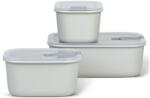 Mepal Élelmiszertartó doboz szett 3 db-os Nordic white - Mepal