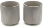 Bredemeijer Szürke porcelán csésze szett 2 db-os 300 ml Skagen - Bredemeijer