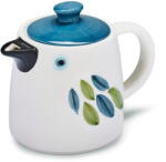 Cooksmart ® Fehér-kék kerámia teáskanna Forest Birds - Cooksmart ®