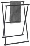 WENKO Lava fekete összecsukható törölközőtartó - Wenko