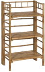 Ixia Natúr színű bambusz polcos állvány 61x104x34 cm Manali - Ixia