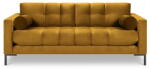 Cosmopolitan Design Bali sárga bársony kanapé - Cosmopolitan Design