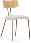 MOME Bézs-natúr színű kárpitozott étkezőszék Olimpia - MOME