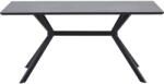 WOOOD Bruno fekete étkezőasztal, 160 x 90 cm - WOOOD