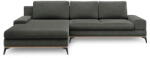 Windsor & Co Sofas Planet sötétszürke kinyitható sarokkanapé, bal oldali - Windsor & Co Sofas