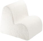 Wigiwama Krémszínű buklé gyerek fotel Cloud - Wigiwama