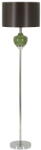 Mauro Ferretti Zöld-szürke állólámpa textil búrával (magasság 160 cm) Eva - Mauro Ferretti