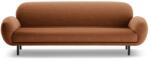 Micadoni Terrakotta színű buklé kanapé 208 cm Poppy - Micadoni