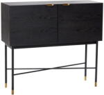 Hübsch Norm fekete kőrisfa komód - Hübsch
