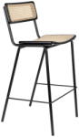 Zuiver Fekete rattan bárszék szett 2 db-os 106 cm Jort - Zuiver