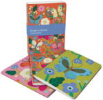 Roger la Borde Jegyzetfüzet szett 64 old. 3 db-os A6 Butterfly Garden - Roger la Borde