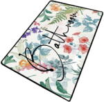 Foutastic Fürdőszobai kilépő 70x120 cm Green In Flower - Foutastic