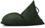 SLOWDOWN Zöld kordbársony gyerek babzsákfotel Razzy - SLOWDOWN