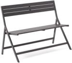 Kave Home Fekete fém kerti pad Torreta - Kave Home