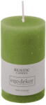 Rustic candles by Ego dekor Rust zöld gyertya, égési idő 38 óra - Rustic candles by Ego dekor