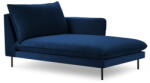 Cosmopolitan Design Kék bársony heverő (jobb oldali) Vienna - Cosmopolitan Design