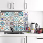 Ambiance Madeira 24 db-os matrica szett, 15 x 15 cm - Ambiance