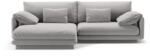 Micadoni Világosszürke sarokkanapé (bal oldali) Torino - Micadoni Home - bonami - 734 392 Ft