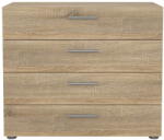 Tvilum Pepe komód tölgyfa dekorral, 80 x 68 cm - Tvilum