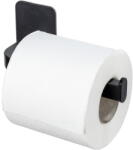 Allstar Fekete öntapadós műanyag WC-papír tartó Parma - Allstar