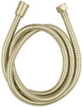 Wenko Matt aranyszínű rozsdamentes acél zuhanycső 150 cm Brass - Wenko
