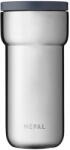 Mepal Ezüstszínű termobögre 375 ml Natural brushed - Mepal
