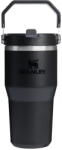 STANLEY Fekete rozsdamentes acél termosz 600 ml IceFlow Flip Straw 2.0 Tumbler Black - Stanley