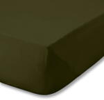 Catherine Lansfield Khaki gumis flanel lepedő 135x190 cm Brushed - Catherine Lansfield