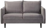 ROPEZ Szürke bársony kanapé 138 cm Juli - Ropez