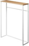 YAMAZAKI Fehér-világosbarna konzolasztal 18.5x60 cm Tower - YAMAZAKI