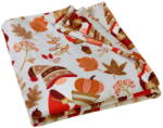 Catherine Lansfield Narancssárga-barna mikroplüss takaró 130x170 cm Woodland Gonks - Catherine Lansfield