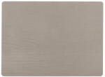 ZicZac Titane szürkésbézs tányéralátét újrahasznosított bőrből, 33 x 45 cm - ZicZac