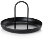 Zone Singles fekete fémtálca, ø 20 cm - Zone