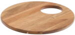 Kave Home Szervírozó fa vágódeszka ø 30, 5 cm Klot - Kave Home