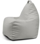 SLOWDOWN Világosszürke buklé babzsákfotel Play Amuse - SLOWDOWN