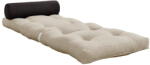 Karup Design Szürkésbézs futon matrac 70x200 cm Wrap Linen Beige/Dark Grey - Karup Design