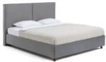 Bonami Szürke kárpitozott ágyneműtartós franciaágy ágyráccsal 180x200 cm Myra Bold - Bonami Selection