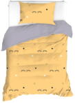 Mijolnir Sárga-szürke egyszemélyes ágyneműhuzat 140x200 cm Dide - Mijolnir