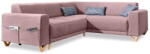 Miuform Rózsaszín kinyitható-tárolóhelyes sarokkanapé (jobb oldali-L alakú) Classy Sophie - Miuform - bonami - 475 990 Ft