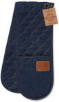 Cooksmart ® Oxford Denim pamut dupla edényfogó - Cooksmart ®