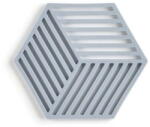 Zone Hexagon szürkéskék szilikonos edényalátét - Zone