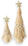 BOLTZE Bohio 2 db-os karácsonyi dekoráció készlet tömörfából - Boltze